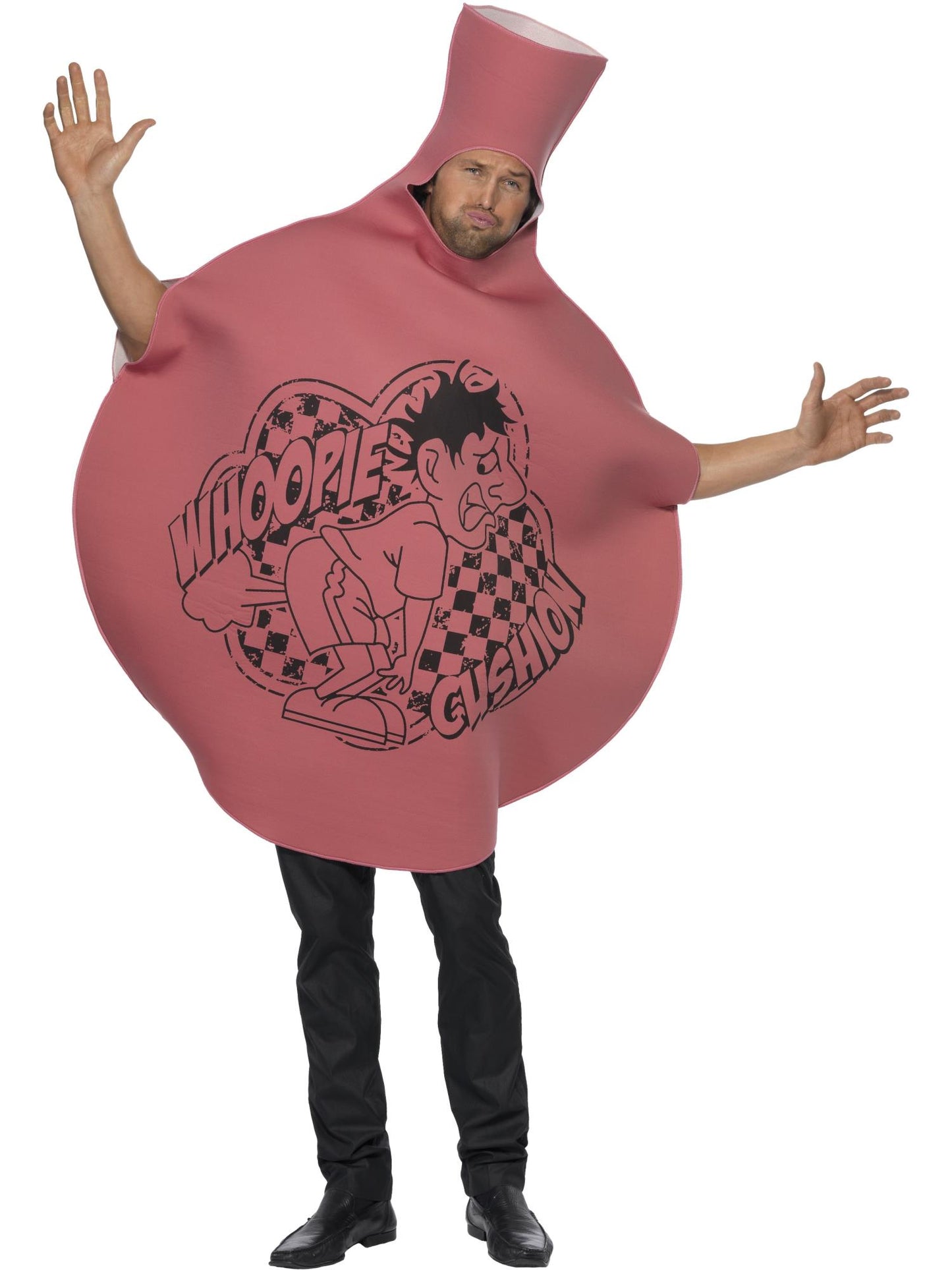 Smiffys COMEDY Whoopie Cushion Costume, Pink CS für Unisex