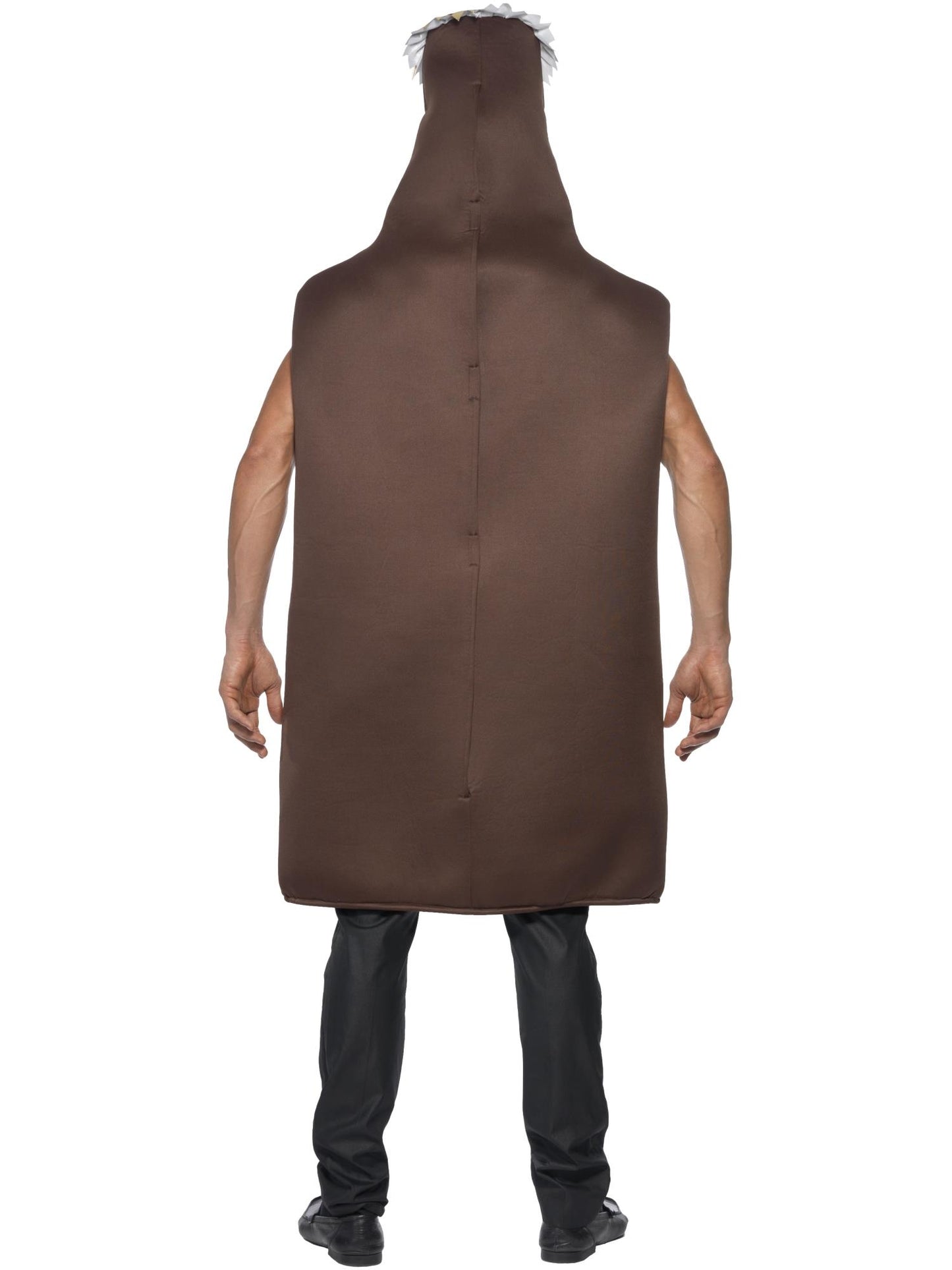 Smiffys COMEDY Studmeister Beer Bottle Costume, Brown CS für Unisex