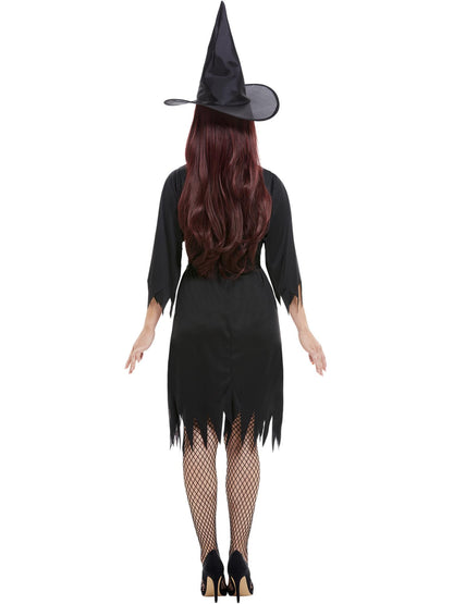Smiffys Spooky Witch Costume, Black CS für Damen – Detailansicht