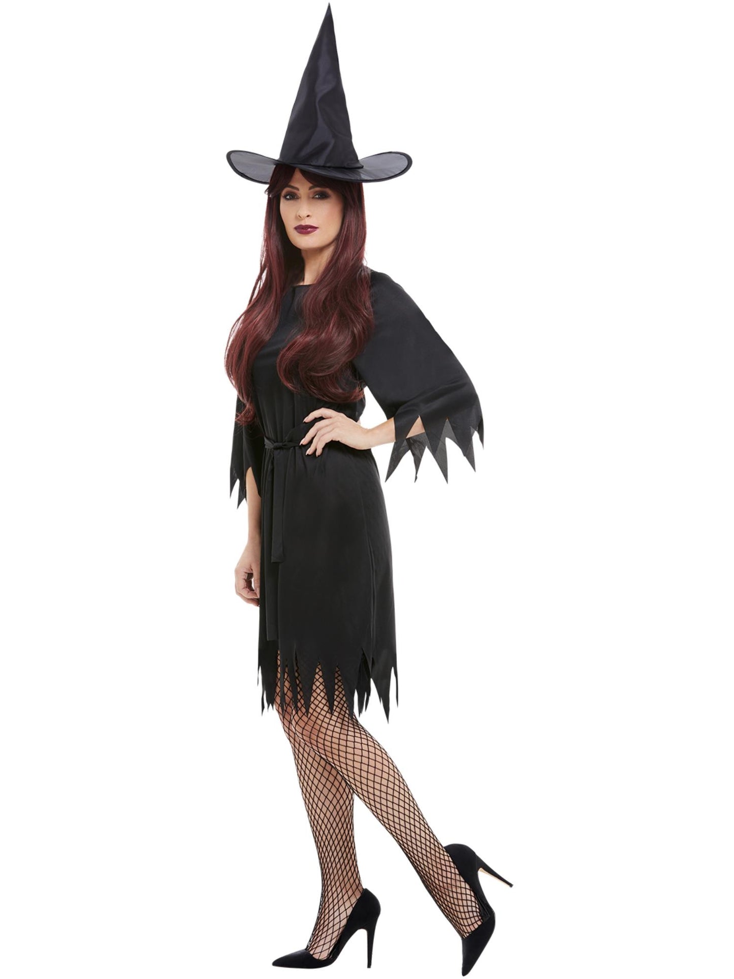 Smiffys Spooky Witch Costume, Black CS für Damen