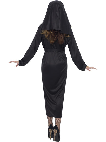 Smiffys Nun Costume, Black CS für Damen