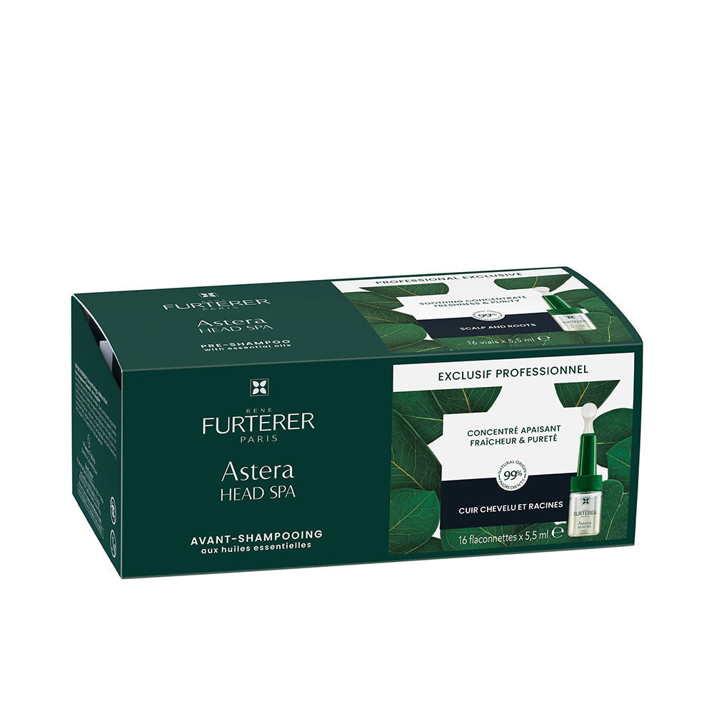 PROFESSIONAL HEAD SPA ASTERA astera concentrated soothing freshness and purity ampoules 16 u