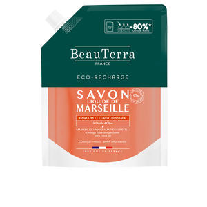 BEAUTERRA BEAUTERRA Marseille Flüssigseife Flor de Naranjo Nachfüllpack 900 ml Kosmetik