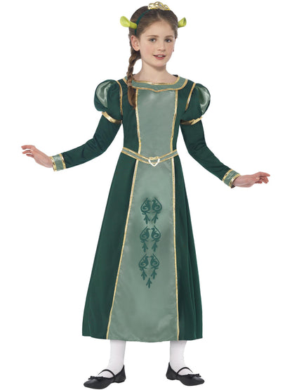 Smiffys Shrek Princess Fiona Costume, Green CS für Mädchen