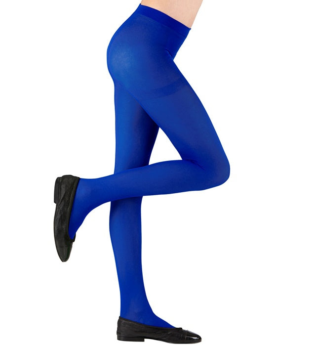 BLAUE STRUMPFHOSE 40 DEN