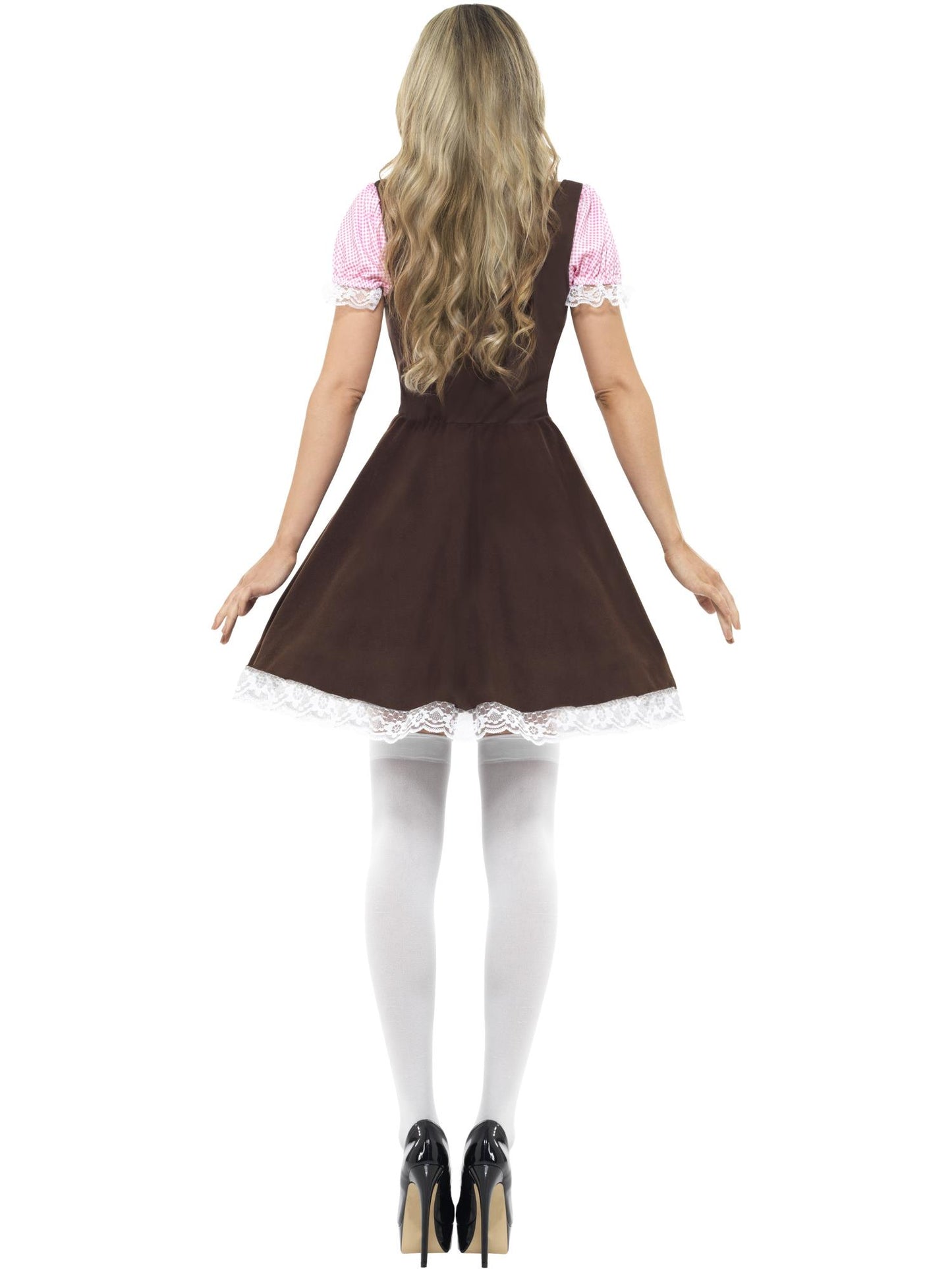 Smiffys BAVARIAN Tavern Mädchenkostüm, Brown CS für Damen