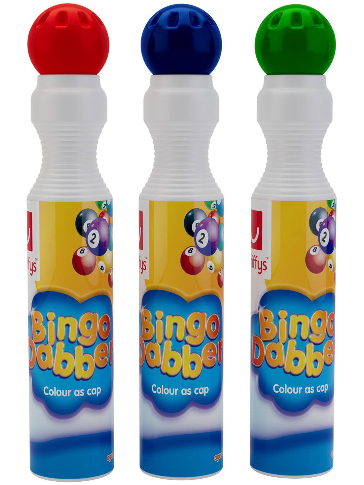 Smiffys FUNTIME Bingo Dabber, Assorted JN für Unisex