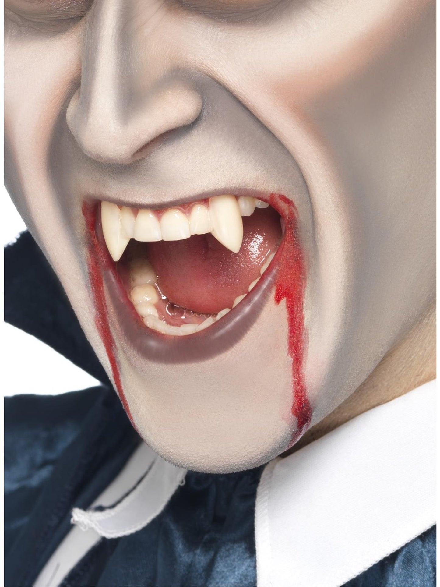 Smiffys Make-Up FX, Vampire Fang Tooth Caps, White CD für Unisex