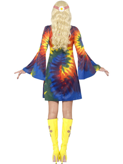 Smiffys 1960S 60s Tie Dye Costume, Psychedelic CS für Damen
