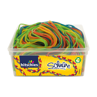 Hitschies bunte Fruchtgummischnüre 1000 g Grosspackung – Produktansicht