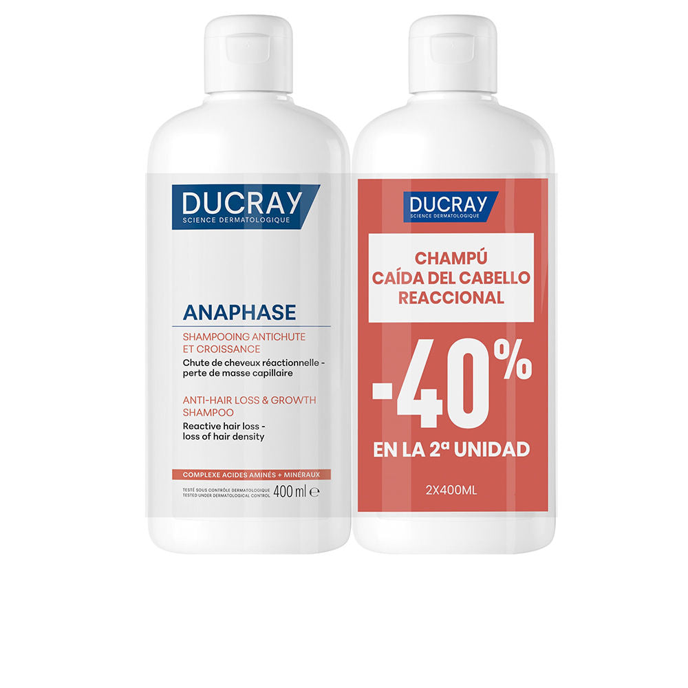 ANAPHASE anti-hair loss and hair growth shampoo pack of 2 x 400 ml