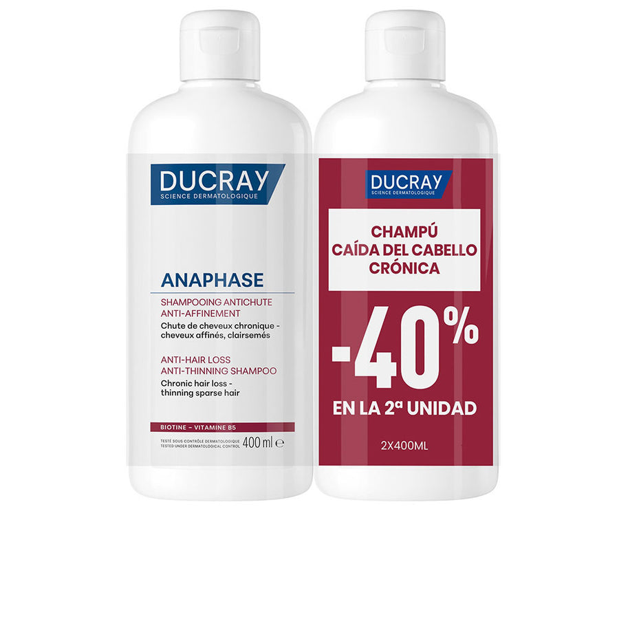 ANAPHASE anti-hair loss and anti-thinning shampoo pack of 2 x 400 ml