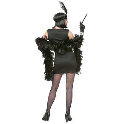 "20er JAHRE CHARLESTON FLAPPER" (Kleid, Stirnband mit Feder) – Ansicht 4
