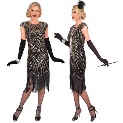 "20er JAHRE GATSBY FLAPPER" (Kleid) - gold – Ansicht 3