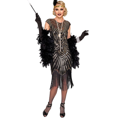 "20er JAHRE GATSBY FLAPPER" (Kleid) - gold – Ansicht 4