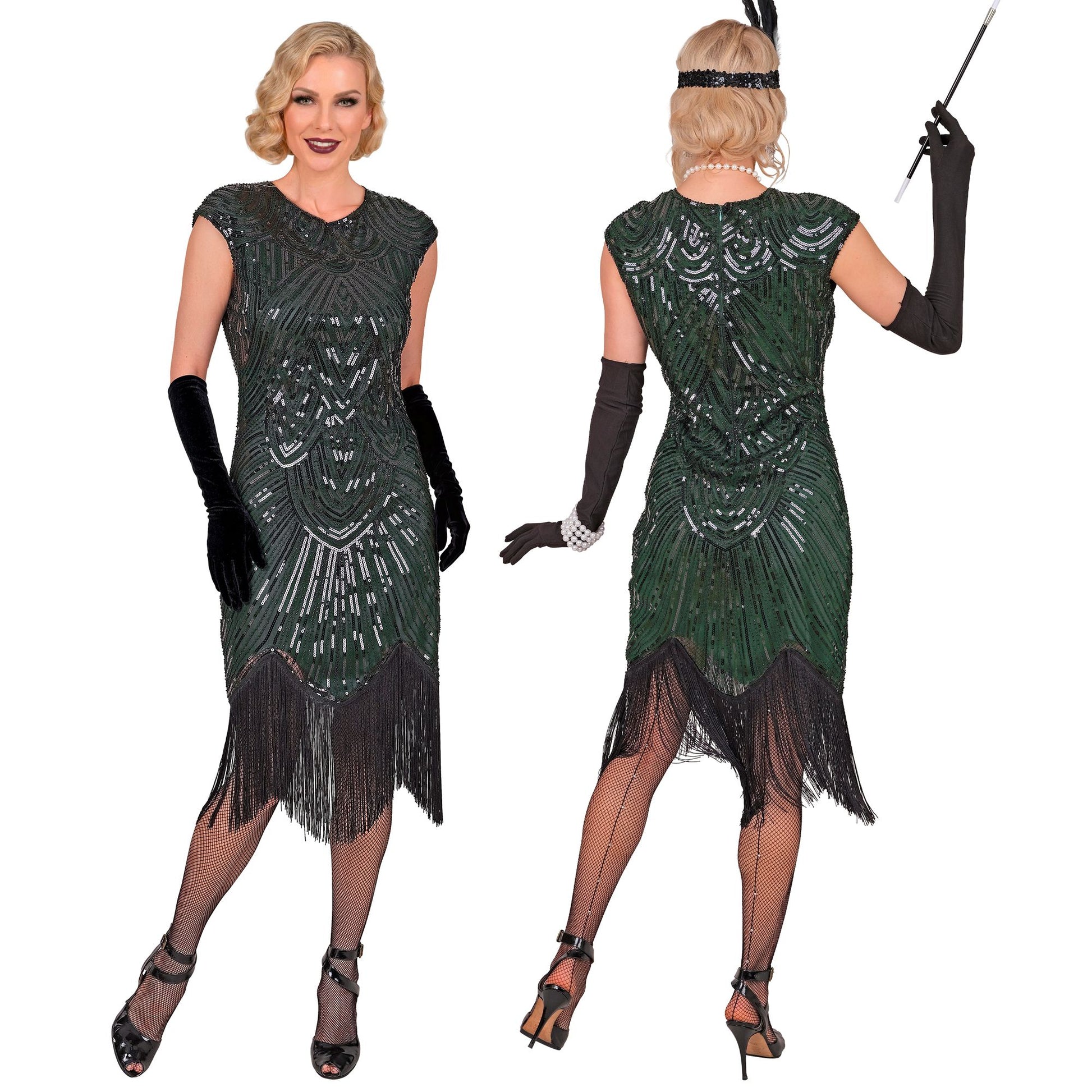 "20er JAHRE GATSBY FLAPPER" (Kleid) - grün – Ansicht 3