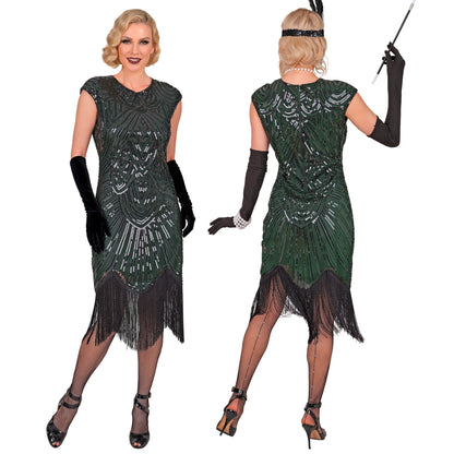 "20er JAHRE GATSBY FLAPPER" (Kleid) - grün – Ansicht 3