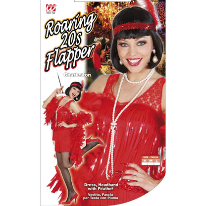 "20ER JAHRE ROARING CHARLESTON" (Kleid, Stirnband mit Feder) – Ansicht 3