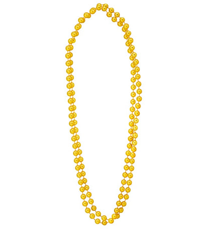 "SET VON 2 GOLDENEN PERLENKETTEN" 40 cm – Ansicht 3