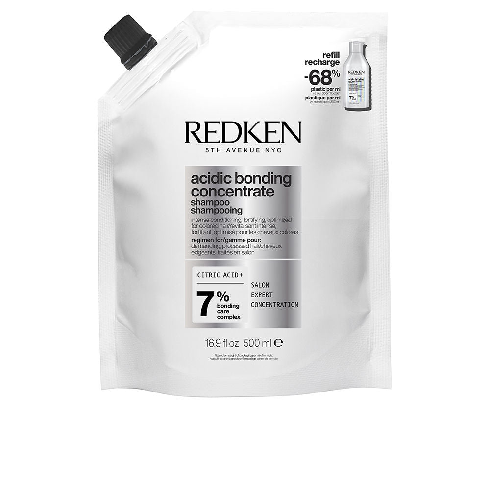 ACIDIC BONDING CONCENTRATE Professional sulfate-free shampoo for damaged hair refill 500 ml