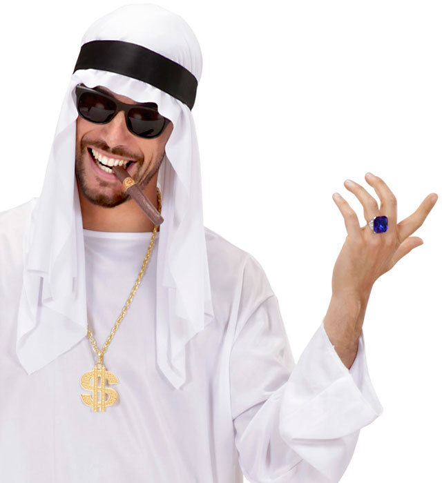Maxi Ring mit großem Edelstein in vier verschiedenen Farben für Fasnacht und Karneval