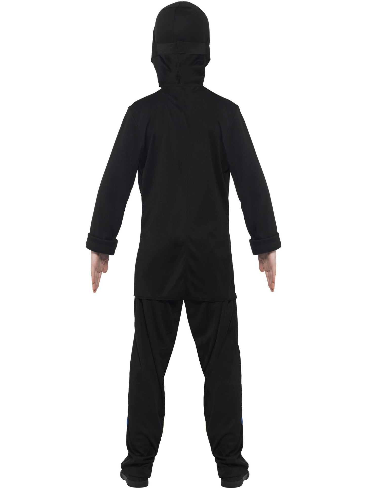 Smiffys Ninja Assassin Costume, Black & Blue CS für Unisex