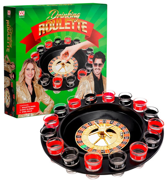 ROULETTE TRINKSPIEL Diverse Farben