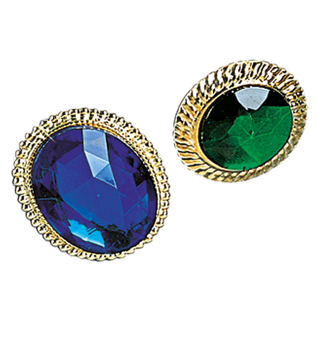 Fingerring mit funkelndem Edelstein in verschiedenen Farben als Halloween-Accessoire