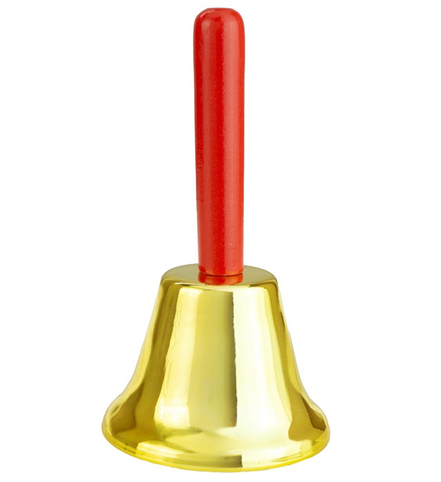 Weihnachtsmann Glocke 15 cm dekorativ mit rotem Mantel und weißem Bart
