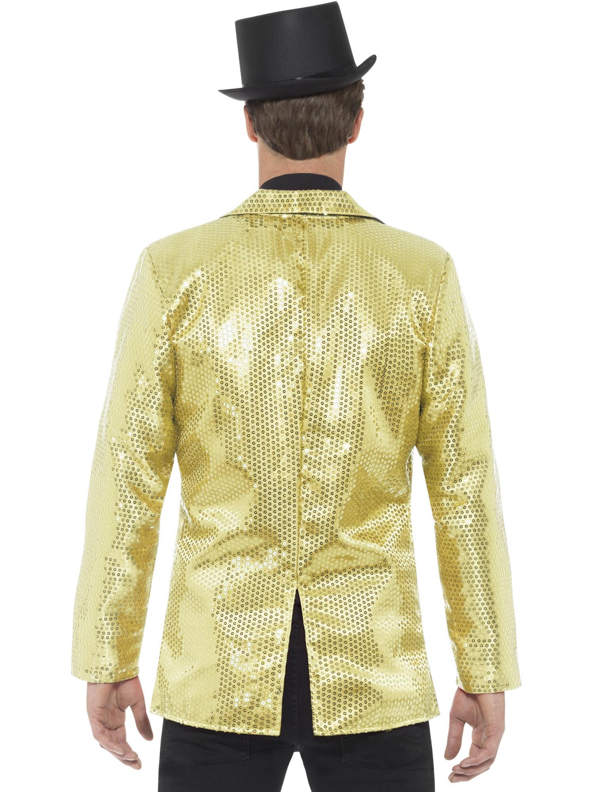 Smiffys PARTY Sequin Jacket, Mens, Gold CS für Unisex