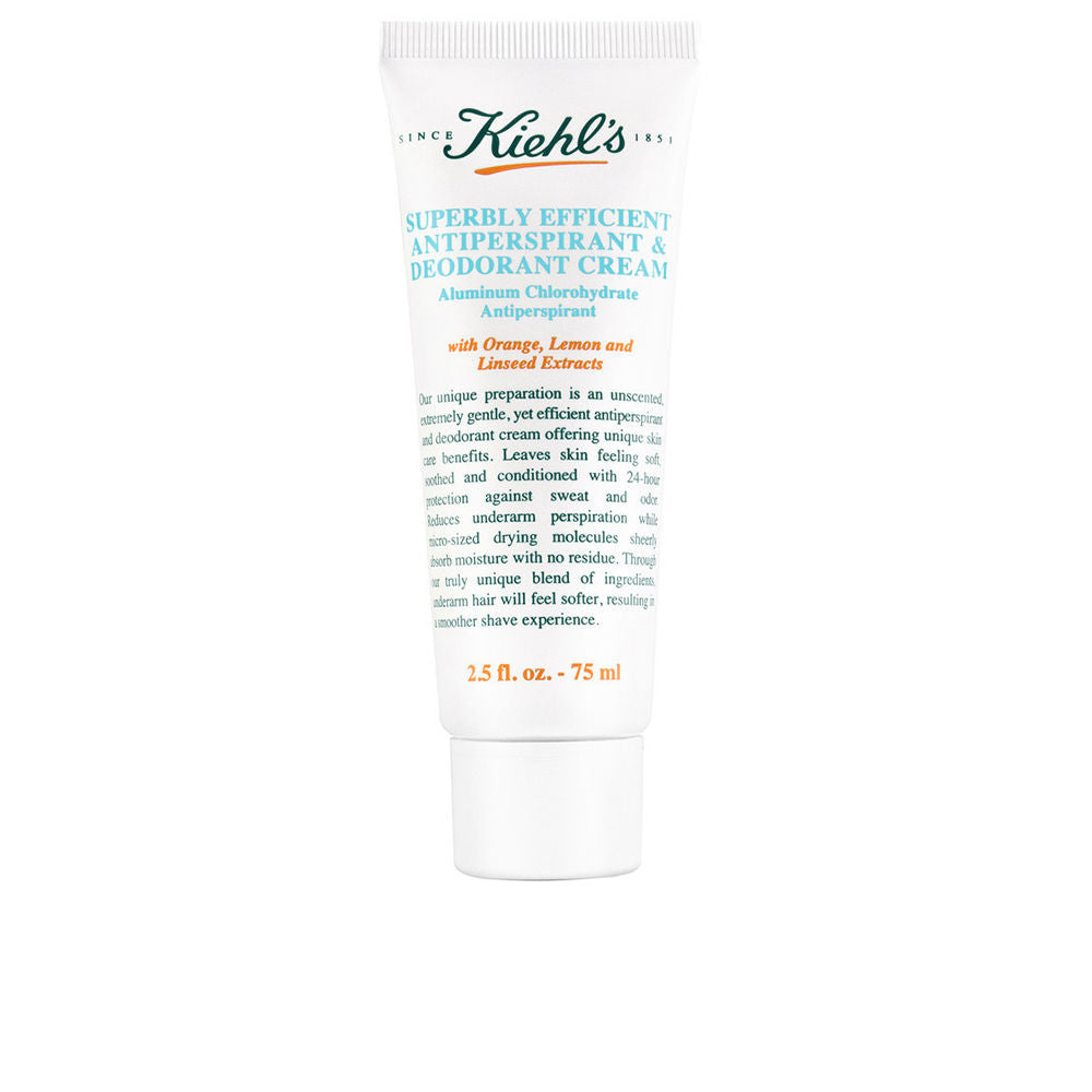SUPERBLY EFFICIENT antiperspirant and deodorant cream 75 ml