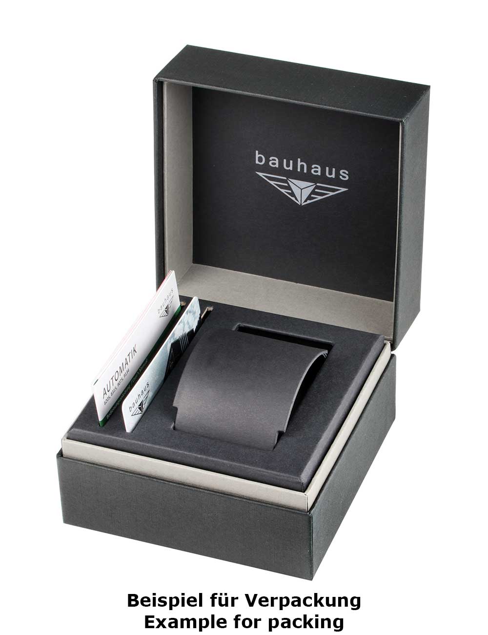 BAUHAUS Mod. 2126-4 Uhr – Detailansicht