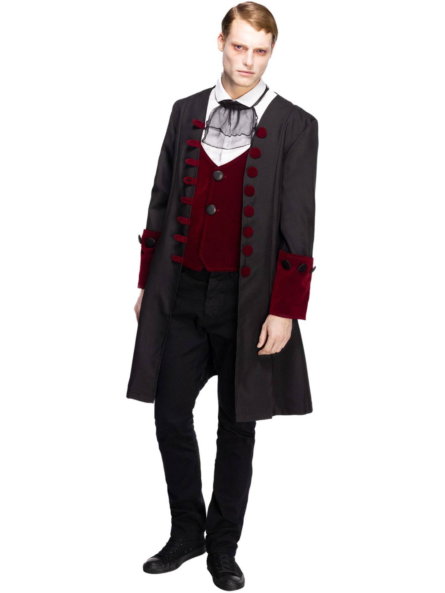 Smiffys VAMPIRE Male Fever Gothic Vamp Costume, Black CS für Herren