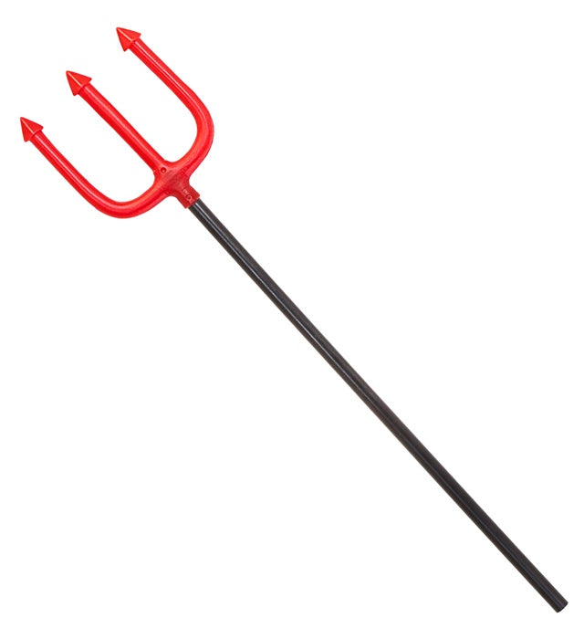 Kleiner Dreizack 60 cm als Kostümzubehör für Fasnacht und Halloween