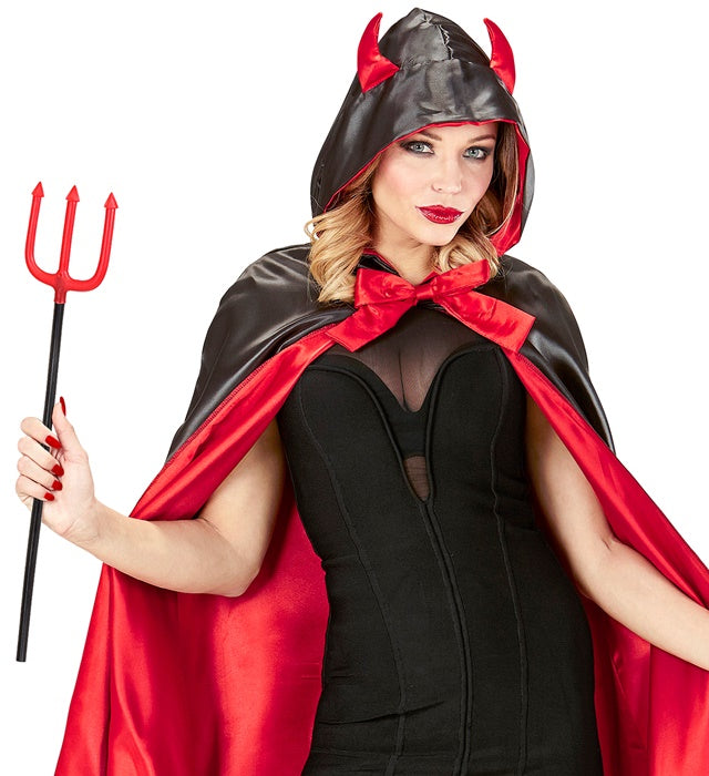 Kleiner Dreizack 60 cm als Kostümzubehör für Fasnacht und Halloween