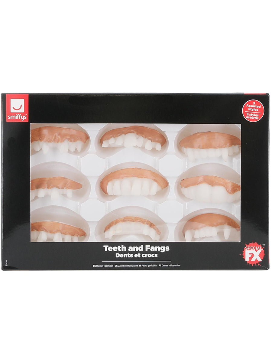COSMETIC Smiffys Make-Up FX, Assorted Teeth & Fangs CD für Unisex