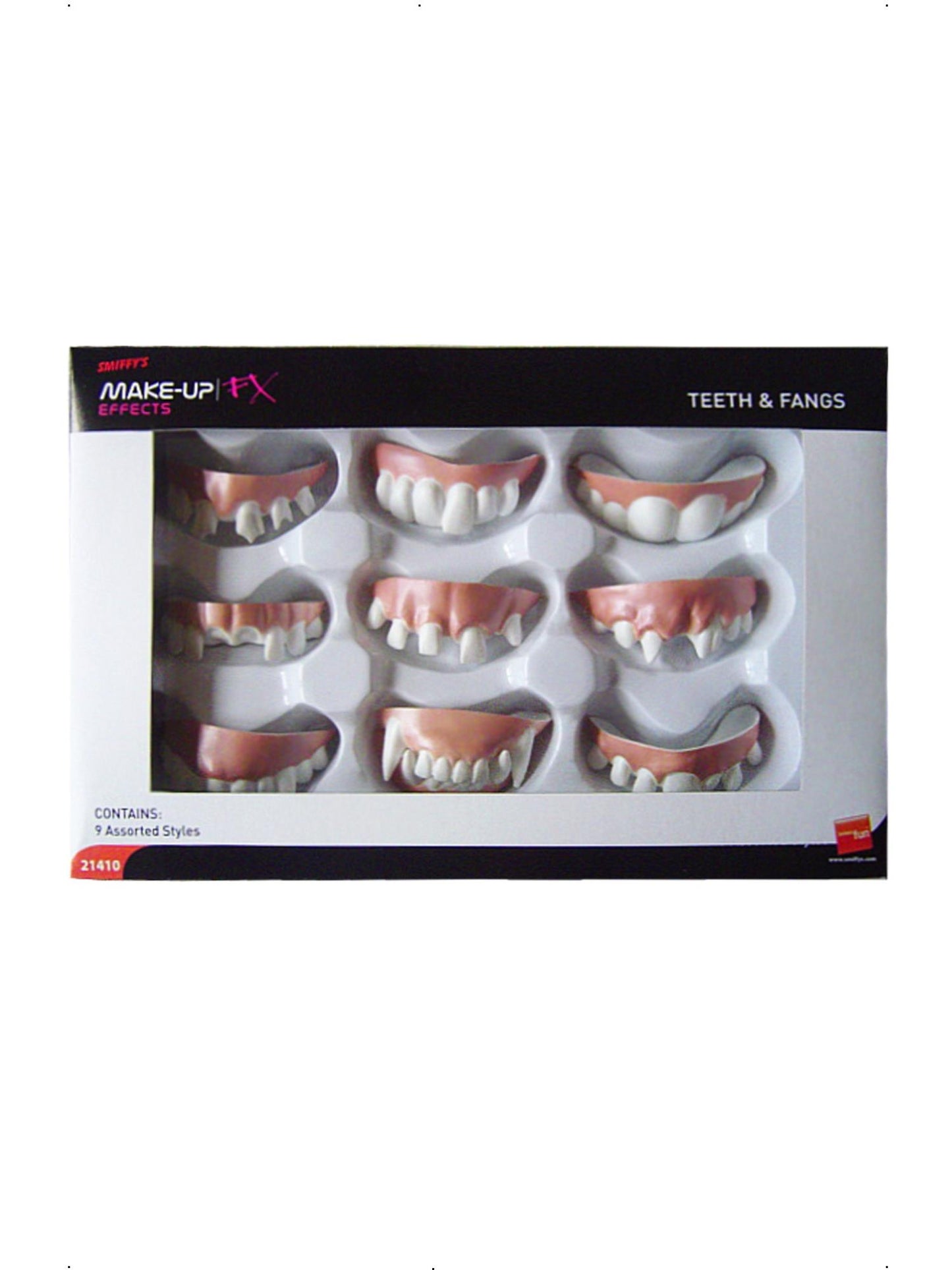 COSMETIC Smiffys Make-Up FX, Assorted Teeth & Fangs CD für Unisex