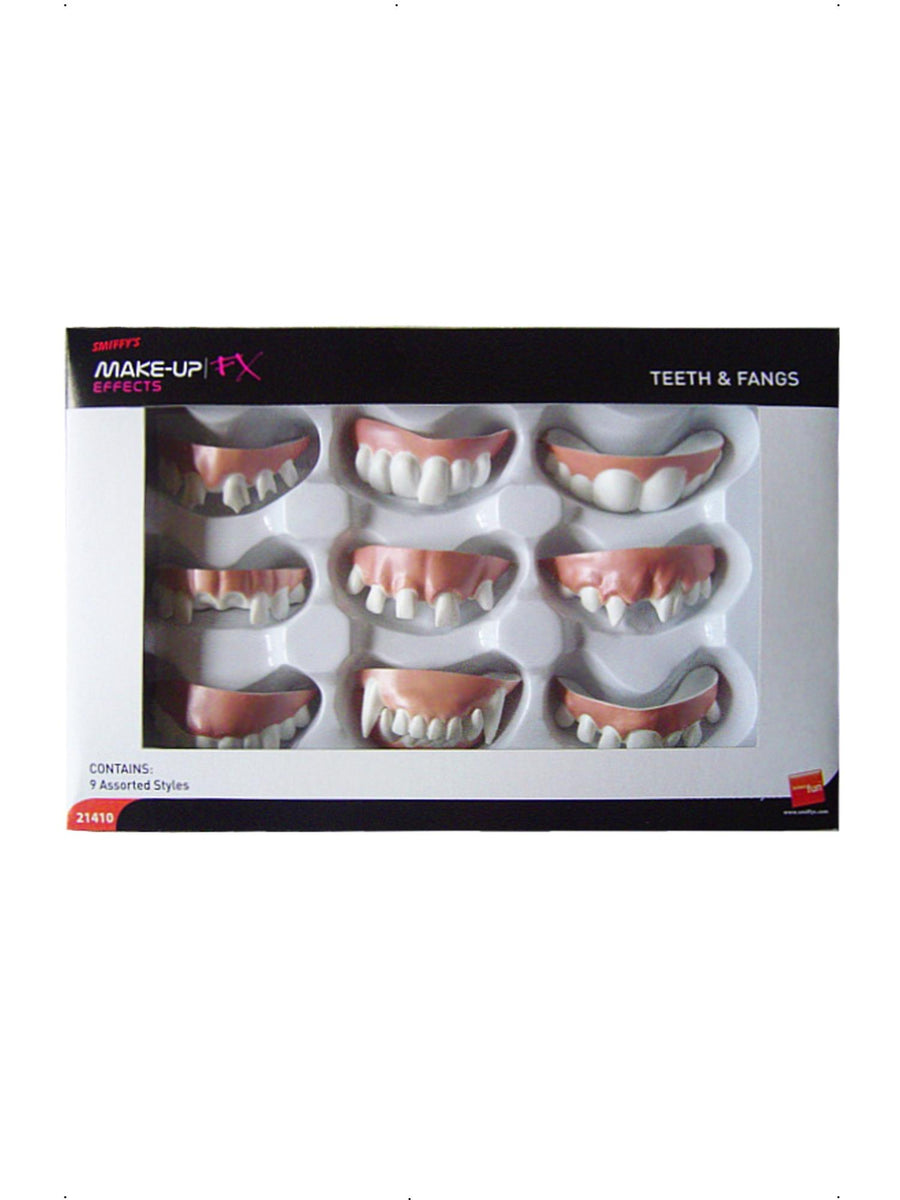 COSMETIC Smiffys Make-Up FX, Assorted Teeth & Fangs CD für Unisex
