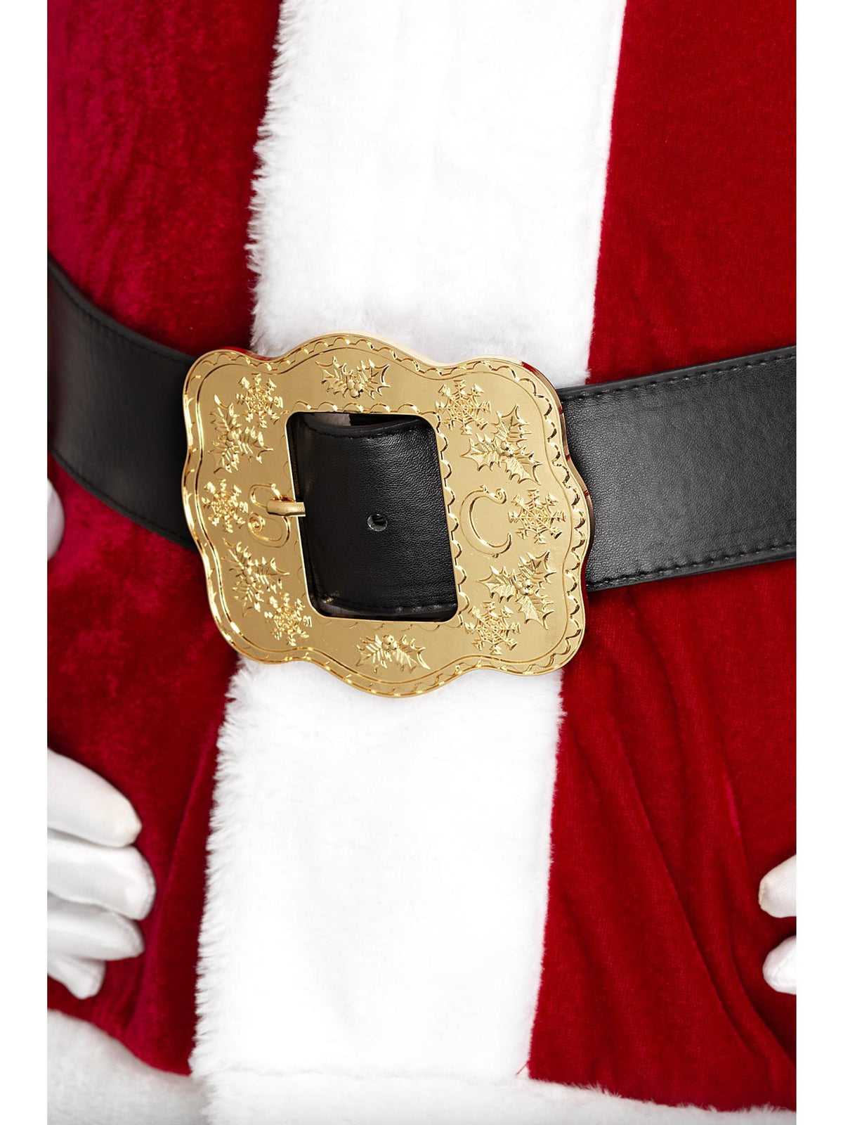 Smiffys Deluxe Santa Belt, Black für Herren