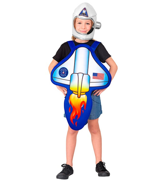 "ASTRONAUT" (Kostüm, Helm) Weiss