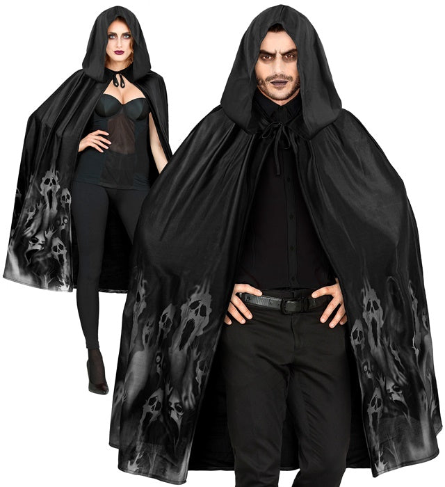 Geisterumhang 120 cm für Halloween und Fasnacht