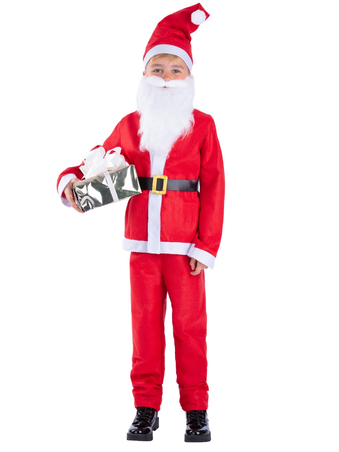 Smiffys Santa Jungenkostüm, Red CS