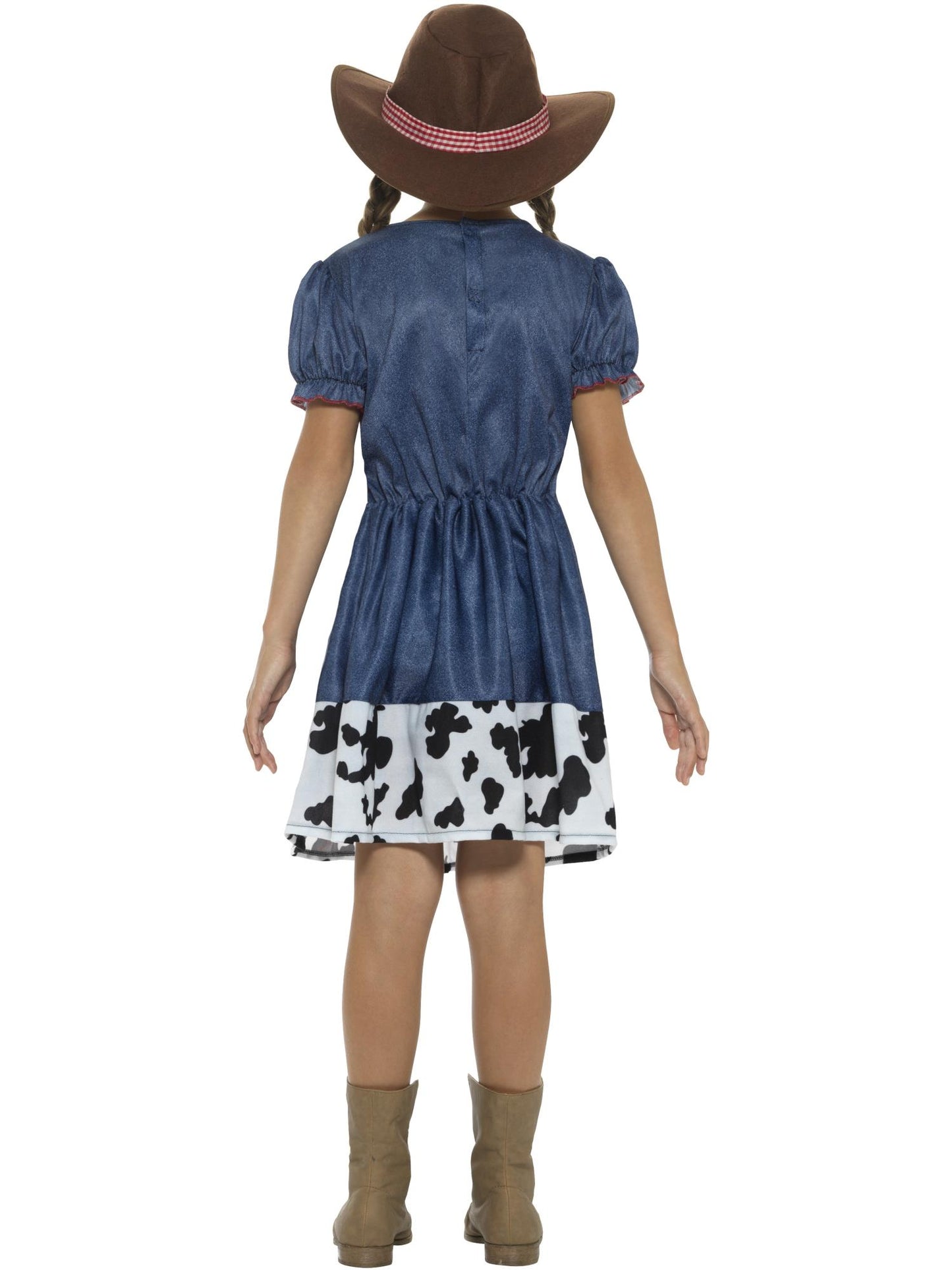 Smiffys COWBOYGIRL Texan Cowgirl Costume, Blue CS für Mädchen