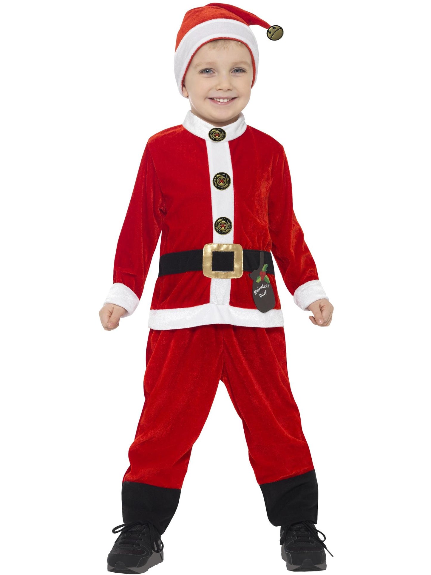 Smiffys Santa Toddler Costume, Red & White CS für Unisex