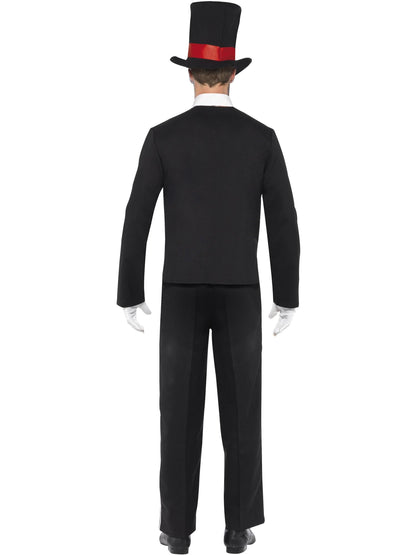 Smiffys DAYDEAD Day of the Dead Costume, Black CS für Herren
