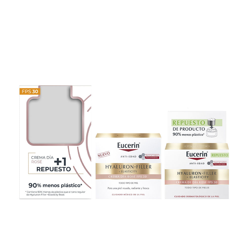 HYALURON-FILLER + ELASTICITY ROSÉ DAY CREAM SPF30 + REFILL 2 units