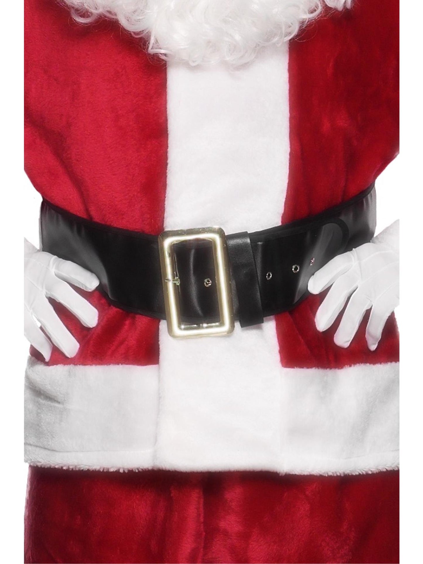 Smiffys Santa Belt, Black für Unisex
