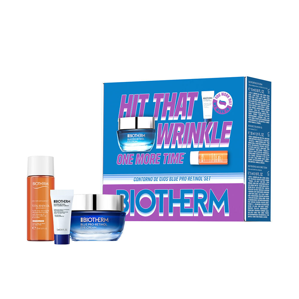 BLUE RETINOL EYE CONTOUR SET OF 3 pieces