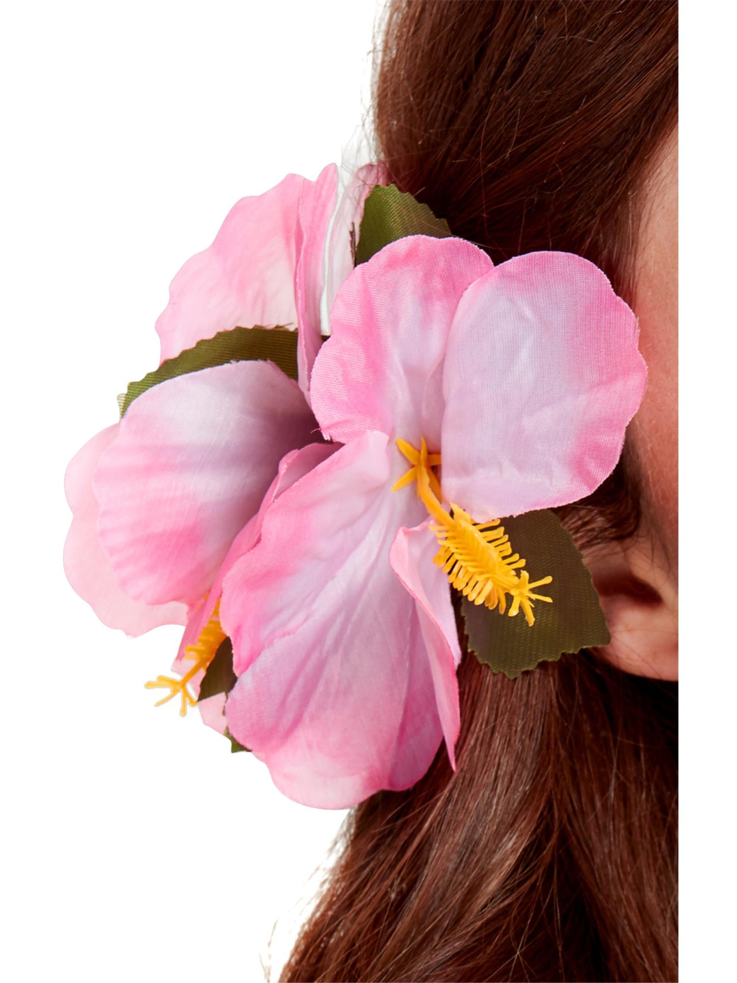 Smiffys Hawaiian Flower Hair Clip, Pink AC für Damen