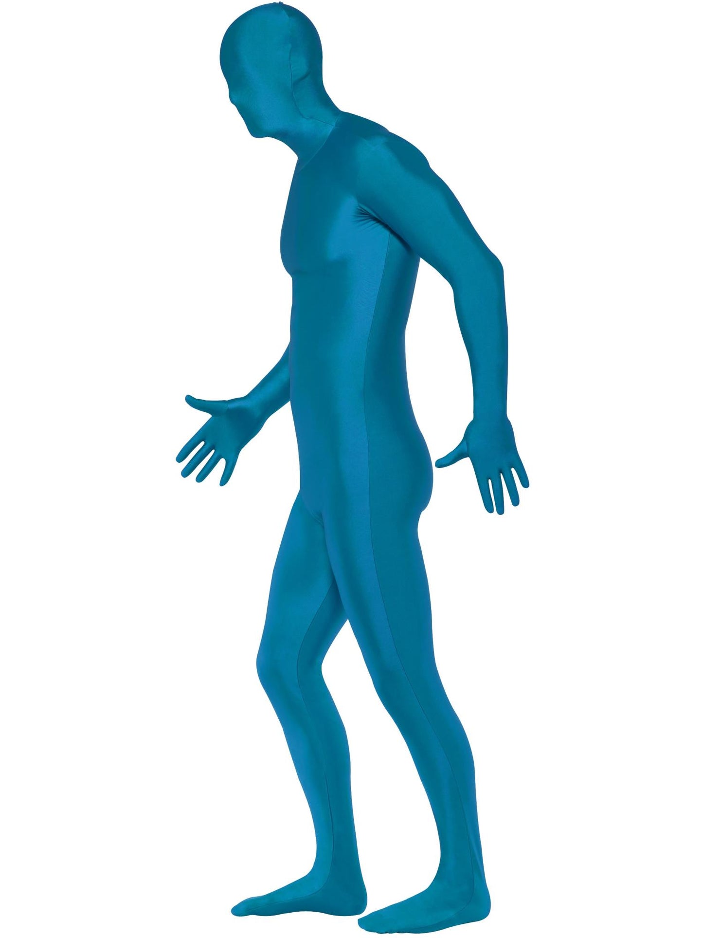 Smiffys COMEDY Second Skin Suit, Blue CS für Unisex